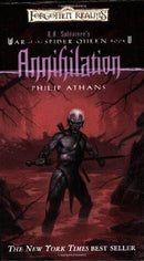 (Forgotten Realms) Philip Athans - Annihilation (War of the Spider Queen, Book 5) (Mass Market Paperback) (used)
