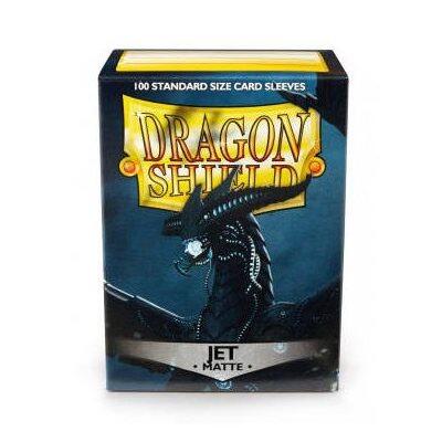 Dragon Shield Sleeves (Jet Matte) (100 Count)