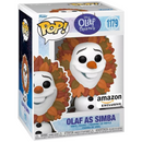 Pop! Olaf Presents: Olaf as Simba [1179] (used)