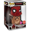 Pop! Deadpool: Squirrelpool (Flocked) [967] Jumbo Sized (used)