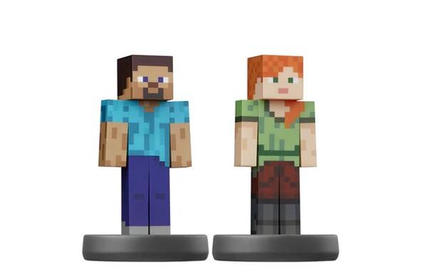 Super Smash Bros: Steve & Alex Amiibo (2-Pack)