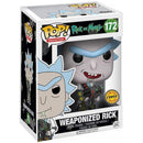 Pop! Rick and Morty: Weaponized Rick [172] Chase Variant - Open Mouth (used)