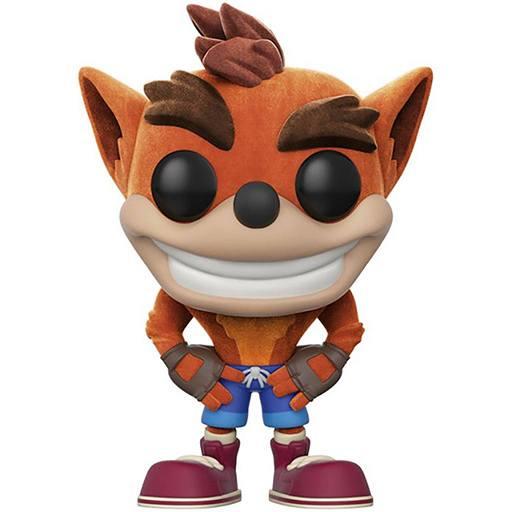 Pop! Crash Bandicoot: Crash Bandicoot [273] Flocked (used)