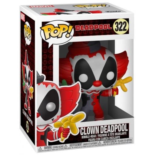 Pop! Deadpool: Clown Deadpool [322] (used)