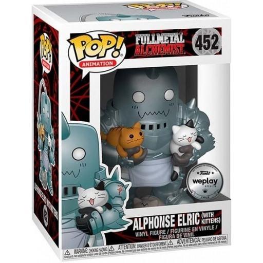 Pop! Fullmetal Alchemist: Alphonse Elric (with Kittens) [452] (used)