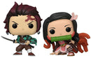 Pop! Demon Slayer: Tanjiro & Nezuko [2-Pack] (used)