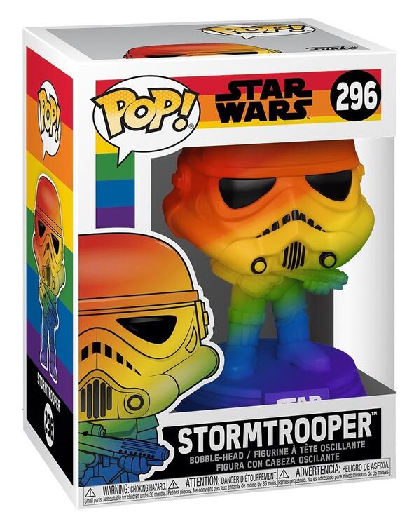 Pop! Star Wars: Stormtrooper (Rainbow) [296] (used)