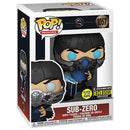 Pop! Mortal Kombat (2021): Sub-Zero [1057] Glow in the Dark (used)