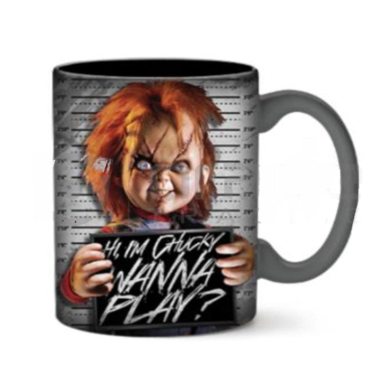 Chucky - Wanna Play? Jumbo Mug, 20oz