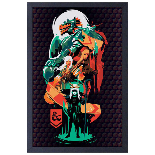D&D Against the Odds 11" x 17" Framed Print