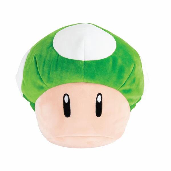 Super Mario (Club Mocchi Mocchi) - 1-Up Mushroom 15" Plush Toy