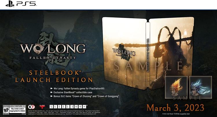 Wo Long Fallen Dynasty [Steelbook Launch Edition]