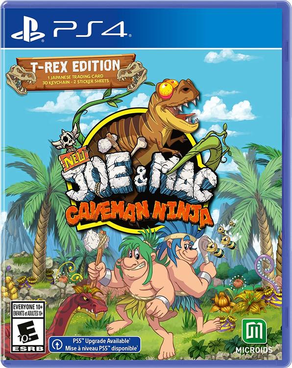 New Joe & Mac: Caveman Ninja [T-Rex Edition] (used)
