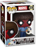 Pop! Marvel: Deadpool As Bob Ross [319] (used)