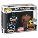 Pop! Marvel: Black Bolt & Lockjaw [2-Pack] Glow in the Dark (used)