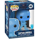 Pop! Infinity Saga: Captain America (Blue - Space Stone) [46] (used)