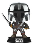 Pop! Star Wars - Mandalorian: The Mandalorian with Darksaber [491] Glow in the Dark (used)