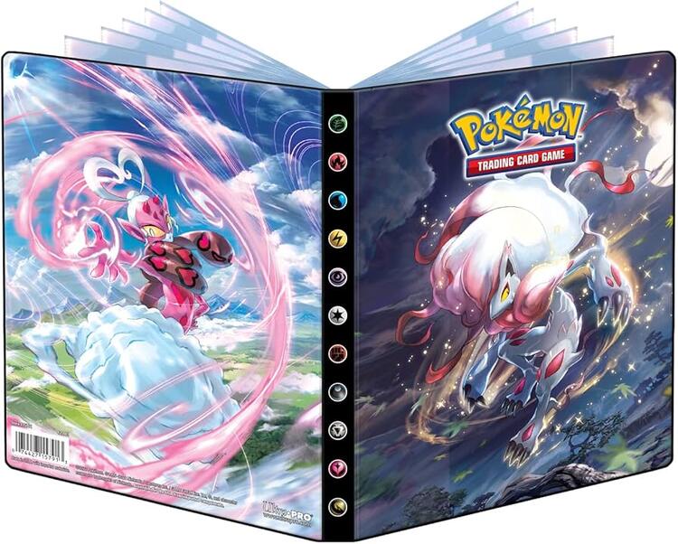 4-Pocket Portfolio - Pokemon Sword & Shield: Hisuian Zoroark & Enamorous