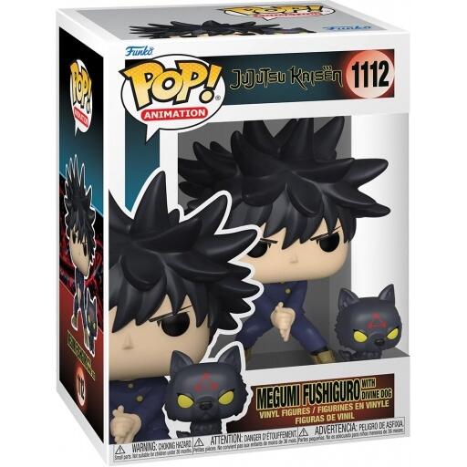 Pop! Jujutsu Kaisen: Megumi Fushiguro with Divine Dog [1112] (used)