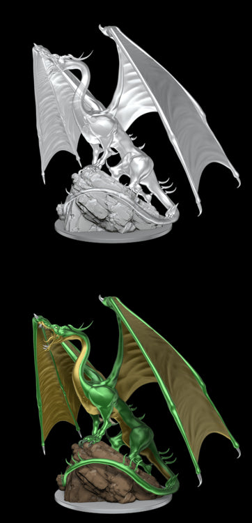 D&D Nolzur's Marvelous Unpainted Miniatures: Wave 17: Young Emerald Dragon