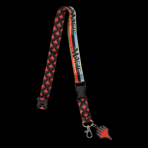 Magic the Gathering Lanyard with Rubber Charm