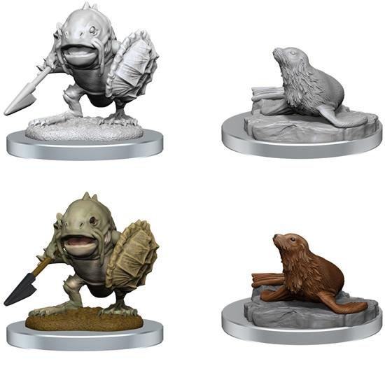 D&D Nolzur's Marvelous Miniatures - Wave 20: Locathah & Seal