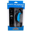 Wii and Nunchuck Remote - Black [Old Skool]