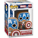 Pop! Marvel: Gingerbread Captain America [933] (used)