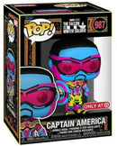 Pop! Falcon and the Winter Soldier: Captain America (Blacklight) [987] (used)