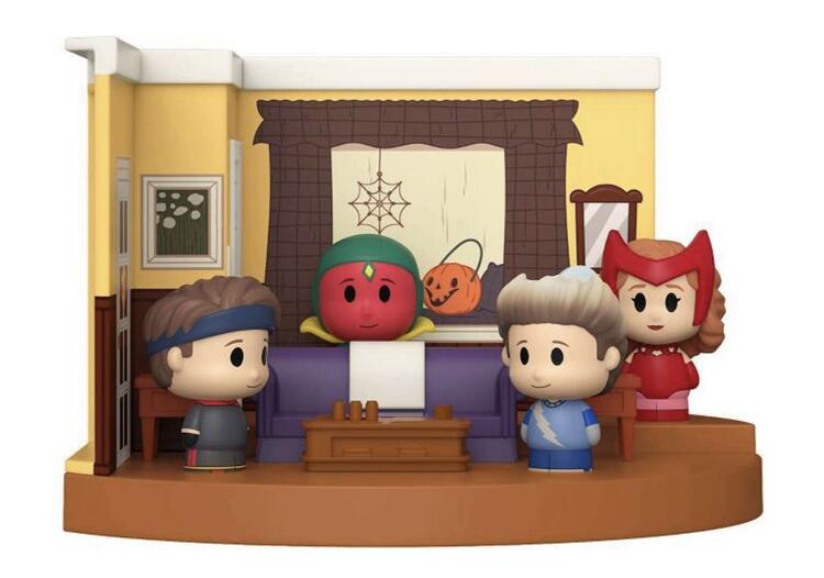 Funko Mini Moments - WandaVision: 2000s Wanda & Vision with Billy & Tommy (used)