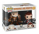 Pop! Overwatch: Reinhardt and Brigitte [2-Pack] (used)
