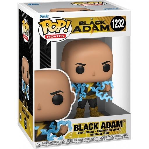 Pop! Black Adam: Black Adam (with Lightning) [1232] (used)