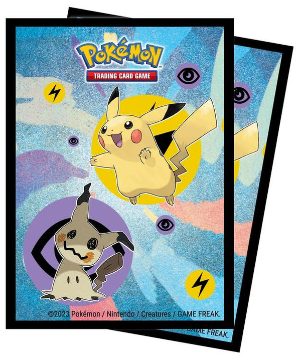 Deck Protector Sleeves - Pokemon: Pikachu & Mimikyu (65 count)