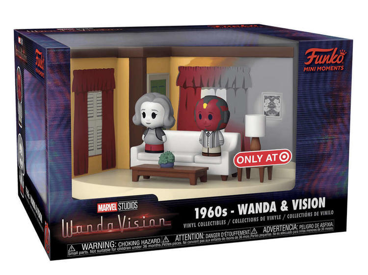 Funko Mini Moments - WandaVision: 1960's Wanda & Vision (used)