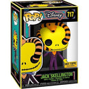 Pop! Nightmare Before Christmas: Jack Skellington wth Snake [717] Blacklight (used)