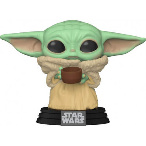 Pop! Star Wars - Mandalorian: The Child with Cup [378] (used)