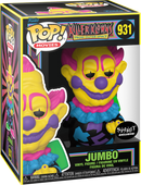 Pop! Killer Klowns From Outer Space: Jumbo [931] Blacklight (used)