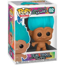 Pop! Good Luck Trolls: Teal Troll [02] (used)