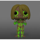 Pop! Attack on Titan: Female Titan [233] Glow in the Dark|Supersized (used)