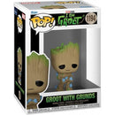 Pop! I Am Groot: Groot with Grunds [1194] (used)
