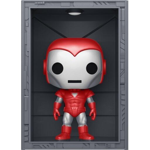 Pop! Marvel: Hall of Armor: Iron Man Model 8 Silver Centurion [1038] (used)