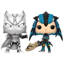 Pop! Marvel vs. Capcom: Black Panther vs Monster Hunter [2-Pack] (used)