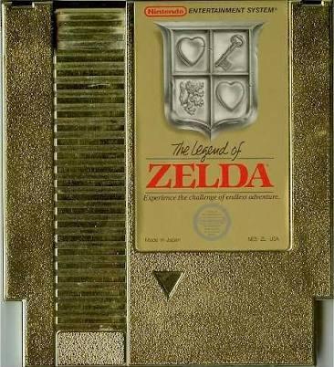 The Legend of Zelda [Gold Cart] (cartridge only) (used)