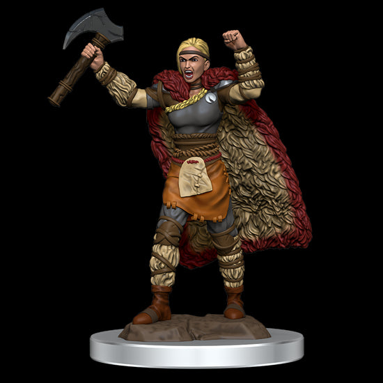 D&D Icons of the Realms: Human Barbarian Female