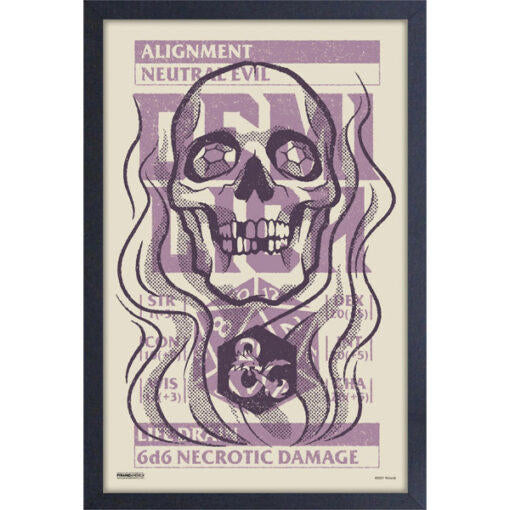 Dungeons & Dragons Neutral Evil 11" X 17" Framed Print