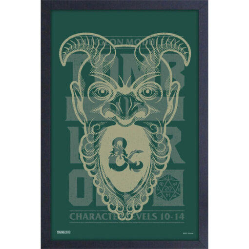 Dungeons & Dragons Character Levels 10-14 11" x 17" Framed Print