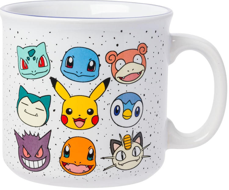 Pokémon Faces Jumbo Camper Mug, 20oz