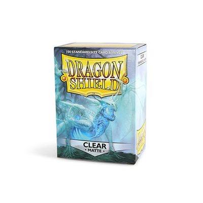 Dragon Shield Sleeves (Clear Matte) (100 count)