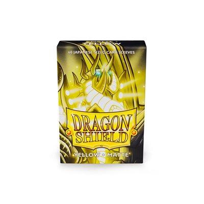 Dragon Shield Japanese Sleeves (Yellow Matte) (60 count)