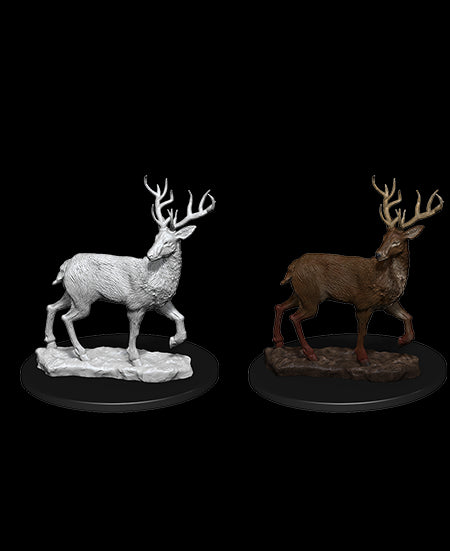 WizKids Deep Cuts Unpainted Miniatures - Wave 07: Stag